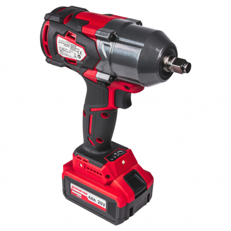 Cheie de impact motor fara perii 20V 4Ah 700Nm 1/2" RDI-IBW03 [1]
