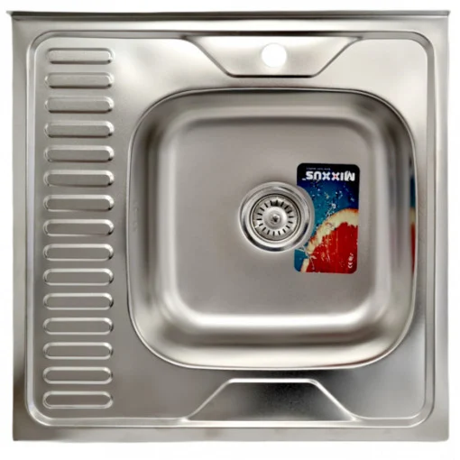 BUCATARIE - Chiuveta de bucatarie din inox MIXXUS, Dimensiune intreaga de 600 mm x 600mm