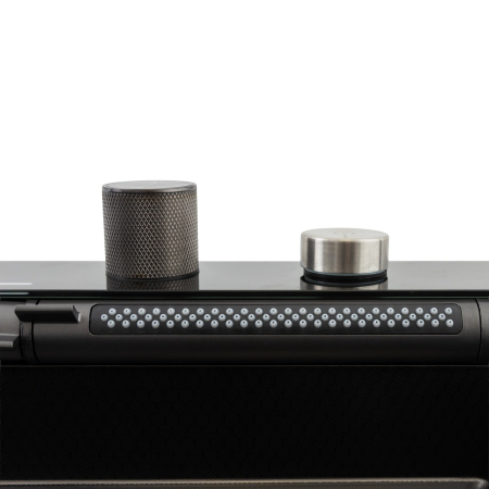 Chiuveta multifunctionala din inox nano black, honeycomb, seria Decor MIXXUS MH7546-SET-06 [18]