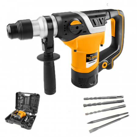 Ciocane rotopercutoare si demolatoare - Ciocan rotopercutor 1050w, 4200bpm, 4,5j, tolsen 88530, industrial
