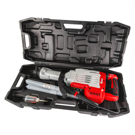 Ciocan Rotopercutor Raider Pro RDP‑DH04 1400 W, HEX 30 mm, Energie Impact 30 J, Cuvală + Kit Dălzire [7]