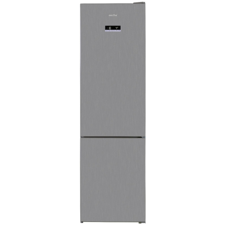 Combina frigorifica Arctic AK60406E40NFMT, 362 L, Blue Tech, Air Flow Dual Tech, EffiLine, clasa E, H 202.5 cm, Inox Metal Look [1]