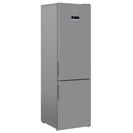 Aparate frigorifice - Combina frigorifica Arctic AK60406E40NFMT, 362 L, Blue Tech, Air Flow Dual Tech, EffiLine, clasa E, H 202.5 cm, Inox Metal Look
