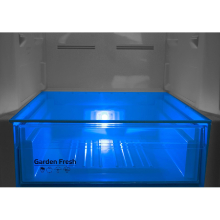 Combina frigorifica Arctic AK60406E40NFMT, 362 L, Blue Tech, Air Flow Dual Tech, EffiLine, clasa E, H 202.5 cm, Inox Metal Look [4]