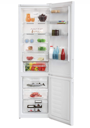 Combina frigorifica Arctic AK60406M40NFW, 362 l, Termostat ajustabil, Ventilator, Garden Fresh, Eco Led, Clasa E, Full NoFrost, Fresh Max 0 grC, H 203, Alb [3]