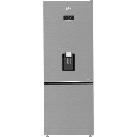 BUCATARIE - Combina frigorifica Beko B3RCNE564HDXB1, No Frost, 490 l, Mod Vacanta, Touch Control, Iluminare LED, Clasa E, Inox