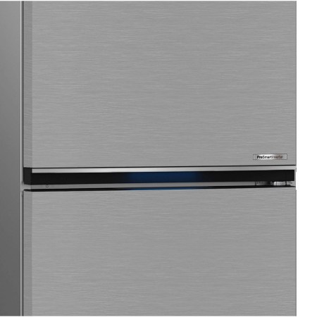 Combina frigorifica Beko B3RCNE594HXB, 551 l, No Frost, HarvestFresh, AeroFlow, Clasa E, Kitchen Fit, Compartiment 0 C, H 187 cm, Metal Look [2]