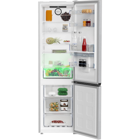 Combina frigorifica Beko B5RCNA405HDM, No Frost, 355 l, H 203.5 cm, HarvestFresh, AeroFlow, No Frost, Fast Freeze, Clasa D, Gri [2]