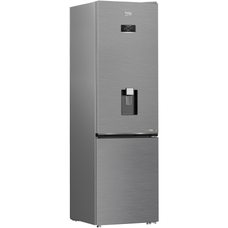 Combina frigorifica Beko B5RCNA405HDXB, 355 l, No Frost, HarvestFresh, AeroFlow, Fast Freeze, Clasa D, 203.5 cm, Inox [1]