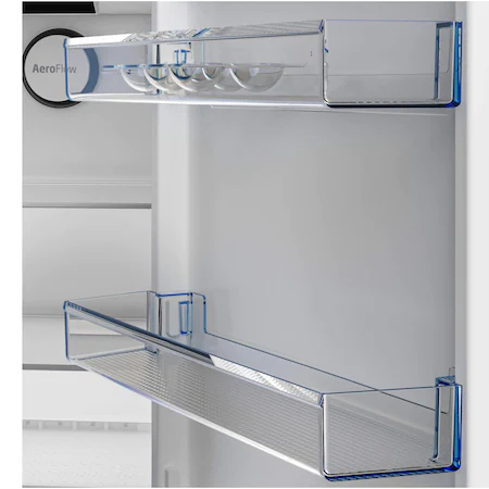 Combina frigorifica Beko B5RCNA405HXB, 355 L, No Frost, HarvestFresh, AeroFlow, Clasa D, 203.5 cm, Metal Look [5]