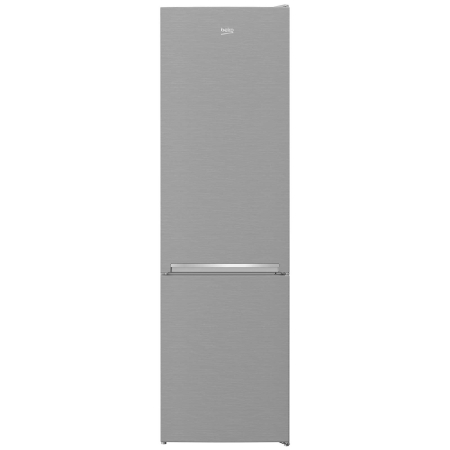 BUCATARIE - Combina frigorifica Beko RCSA406K40XBN, 386 L, Raft sticle, Clasa E, H 202.5 cm, Argintiu