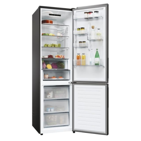 Combina frigorifica Candy, No Frost, 405 l, H 205 cm, Clasa E, Wi-Fi, negru [3]