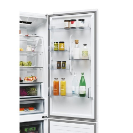 Combina frigorifica Candy, No Frost, 409 l, H 205 cm, Clasa E, Wi-Fi, alb [3]