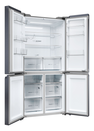 Combina frigorifica Cube HAIER, 4 usi, compresor inverter, clasa E, Total No Frost (air surround), 528 L, H 190/90.5/65 cm, Sistem Antibacterian, display LED extern, My Zone, HCS, T-ABT, Super Cooling [3]