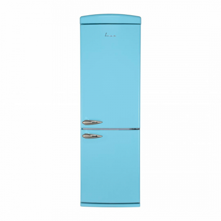 Combine frigorifice - Combina frigorifica Fram FC-VRR340BLF+, 340 l, Less Frost, Lumina LED, Dezghetare automata frigider, Clasa F, H 190 cm, Albastru