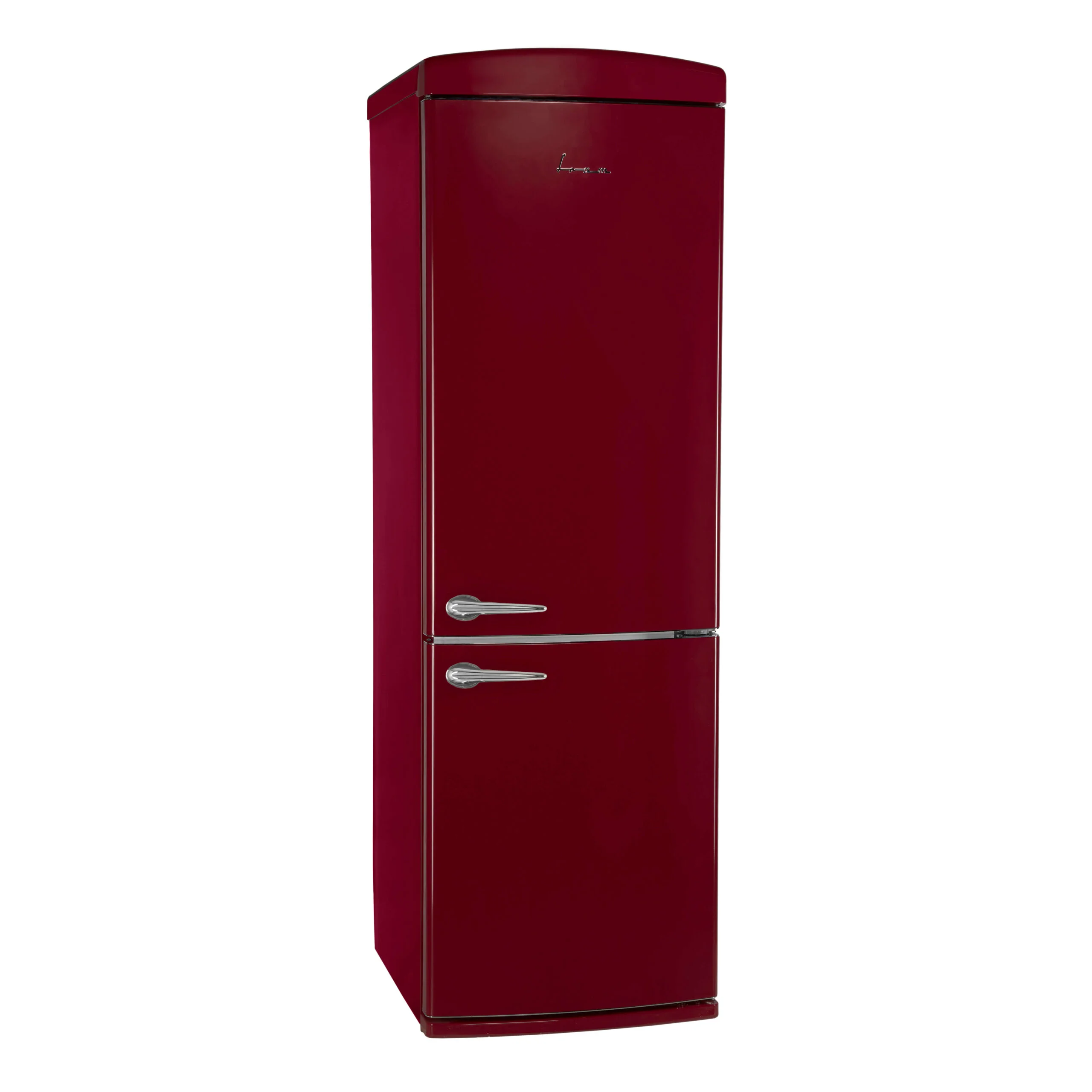 Combina frigorifica Fram FC-VRR341BDE++, 340 l, Clasa E, Iluminare LED, Control mecanic, Burgundi [1]