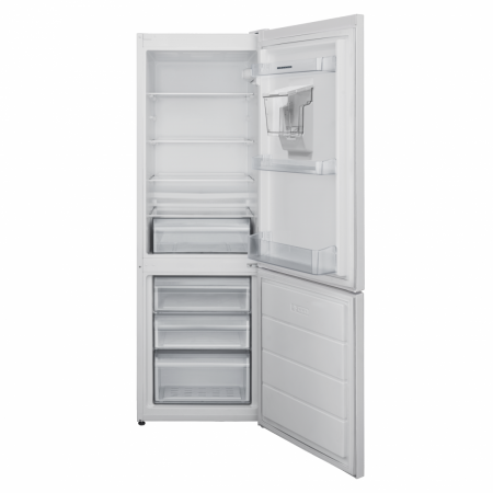 Combina frigorifica Heinner HC-V2701WDE++, 268 l, Clasa E, Dozator apa, Control mecanic, Iluminat LED, H 170 cm, Alb [1]