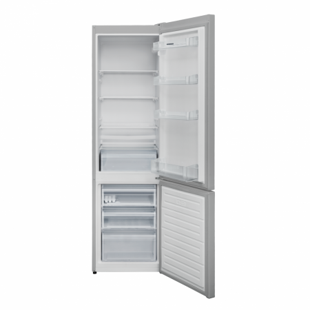 Combina frigorifica Heinner HC-V288SE++, 288 l, Less frost, Clasa E, Iluminare LED, H 170 cm, Argintiu [1]