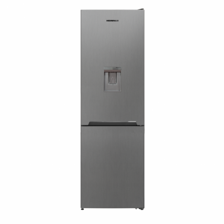 Combine frigorifice - Combina frigorifica Heinner HCNF-V291XWDE++, 294 l, Clasa E, No Frost, Display interior, Dozator apa, Freezer Shield, Iluminare LED, Control electronic, H 186 cm