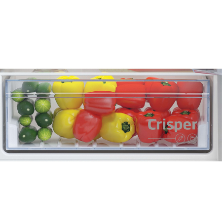 Combina frigorifica incorporabila Beko BCHA275K41SN, 262 l, No Frost, Compresor ProSmarter Inverter, XXL Bottle Holder, Clasa E, Alb [2]