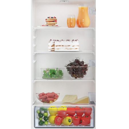 Combina frigorifica incorporabila Beko BCSA285K4SN, 271 l, Clasa E, Compresor ProSmart Inverter, Iluminare LED, XXL Bottle holder, H 177.5 cm, Alb [3]