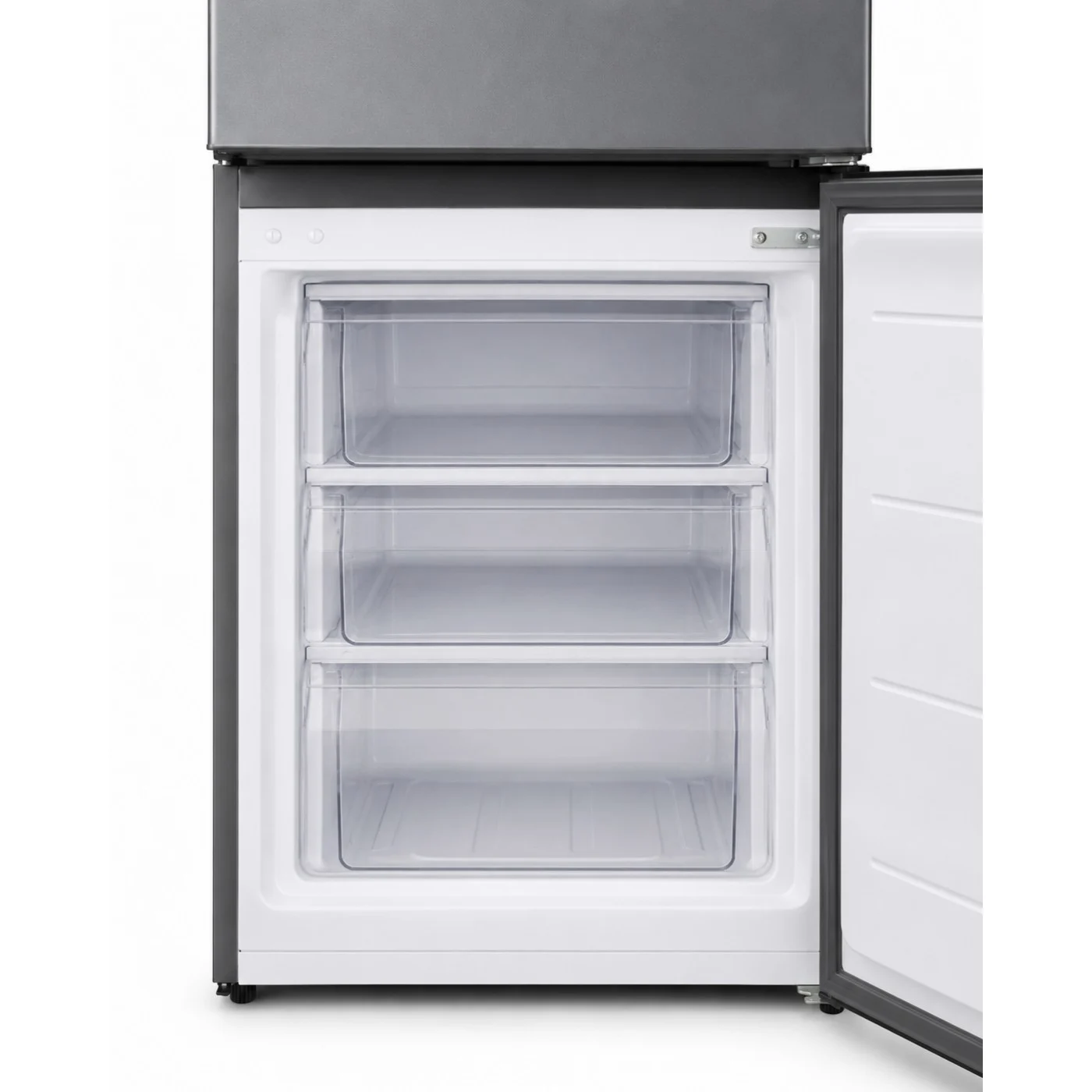 Combina frigorifica LDK CF-268S, Capacitate 268 l, Less Frost, Termostat reglabil, Iluminare LED, H 175 cm, Clasa E, Argintiu [5]