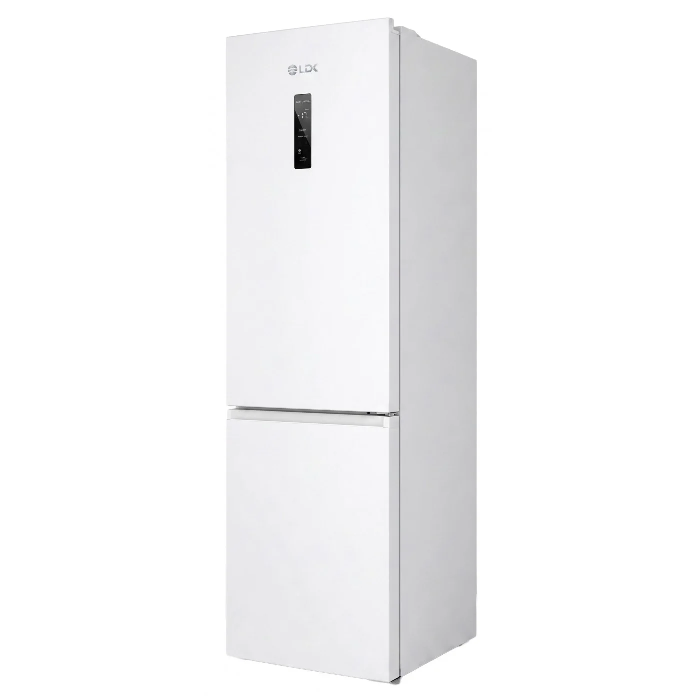 Combina frigorifica LDK CF-344NFDI W, Capacitate 344 l, Control Touch, H 195 cm, Clasa E, Alb [1]