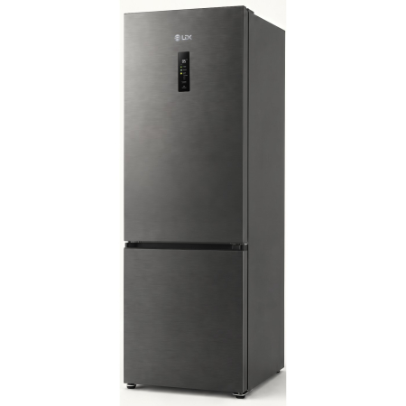 Combina frigorifica LDK CF-405NFDS1, Capacitate 405 l, No Frost, Control Touch, Multi AirFlow, Care+ Space, H 199 cm, Dark Inox [1]