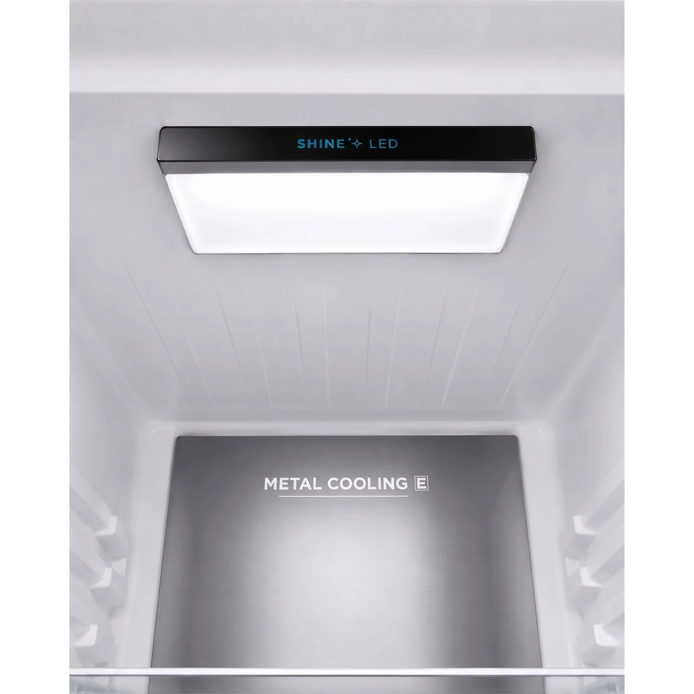 Combina frigorifica LDK CF-405NFDS2, Capacitate 405 l, No Frost, Control Touch, Multi AirFlow, Cripser Box, Care+ Space, Dark Inox [4]