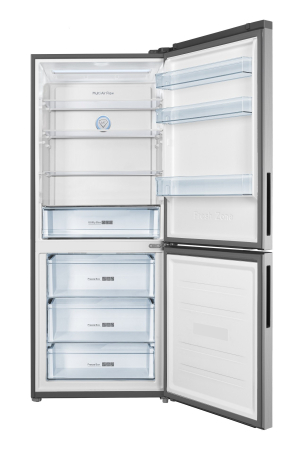 Combină frigorifică RC4201FTXE, Volum 417L, Total No Frost, Clasa E, Silențioasă 37 dB, Inox, 1850 mm [3]