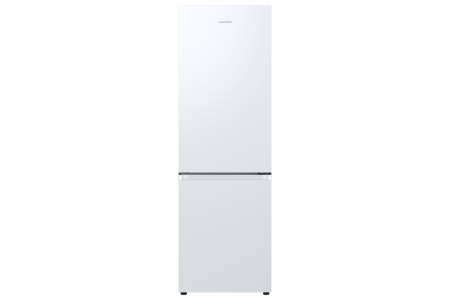 Marelvi - Combina frigorifica Samsung, 344 l, Clasa D, Total No Frost, Compresor Digital Inverter, Iluminare LED, Afisaj intern, WiFi, AI Energy️, H 185 cm, Alb