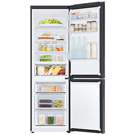 Combina frigorifica Samsung, 344l, Clasa E, NoFrost, Motor Digital Inverter, SpaceMax, All Around Cooling, negru [4]