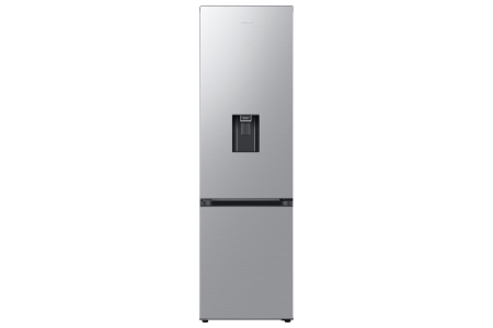 Marelvi - Combina frigorifica Samsung, 386 l, Clasa E, Total No Frost, Compresor Digital Inverter, All-Around Cooling, Dozator apa, Iluminare LED, Afisaj intern, WiFi, AI Energy️, H 203 cm, Inox