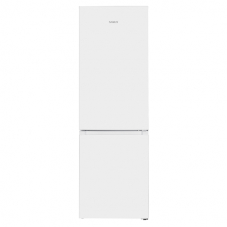 Combine frigorifice - Combina Frigorifica Samus SCW357NFE,  Full No Frost, Clasa energetica E, 2 sertare + 1 sertar pentru pizza in congelator, H 180 cm, Alb