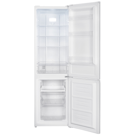 Combina frigorifica Samus SCW358NFIE, 253 L, Full No Frost, Motor Dual Inverter, Clasa E, 182 L Frigider + 71 L Congelator, Usi reversibile, LED, Alb [1]