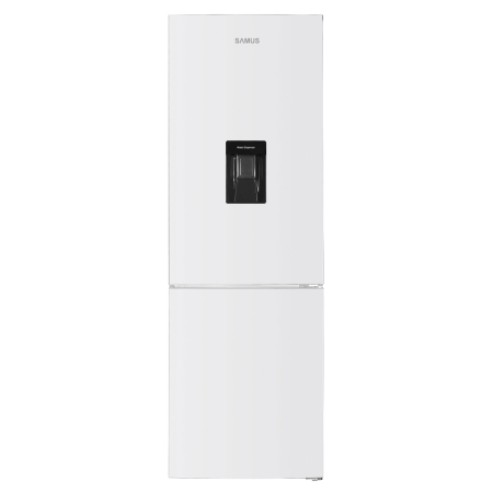 Combine frigorifice - Combina Frigorifica Samus SCW401NFIDE, Full No Frost, Dual Inverter, Dozator Apa, 291L, Alba