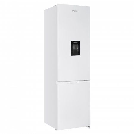 BUCATARIE - Combina frigorifica Samus SCW506NFDE, 324 L, Full No Frost, Dozator apă, Control electronic LED, Clasa E, Alb