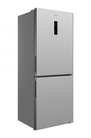 Combina frigorifica Tesla RC4200FTXE, 417 l, Total No Frost, Clasa E, Display extern, Control electronic, lumina LED, H 185 cm, Inox [1]