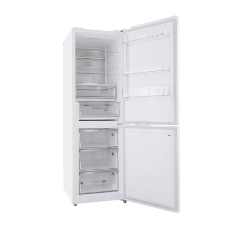 Combina frigorifica Toshiba, clasa energetica E, volum net total 338 litri (216+122L), no frost, afisaj LED, control electronic al temperaturii, iluminare interior LED, culoare Alb [4]