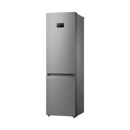 Combina frigorifica Toshiba, clasa energetica E, volum net total 378 litri (256+122L), no frost, afisaj LED, control electronic al temperaturii, iluminare interior LED, culoare Silver [1]