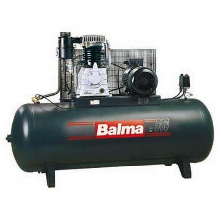 BRICOLAJ - Compresor cu piston Balma NS39-500-FT7.5, putere 5500 w, presiune 11 bari, debit aer 702 l/min