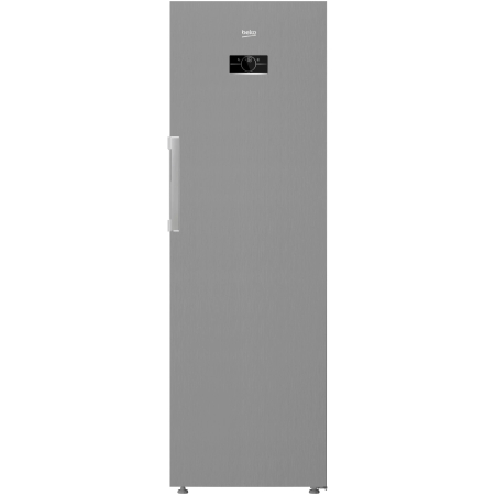 Congelatoare - Congelator Beko B5RFNE314XB, 286 l, 8 sertare, Clasa E, No Frost, Compresor ProSmart Inverter, Compartiment MaxStore, Usi reversibile, Rafturi usa, H 186 cm, Gri