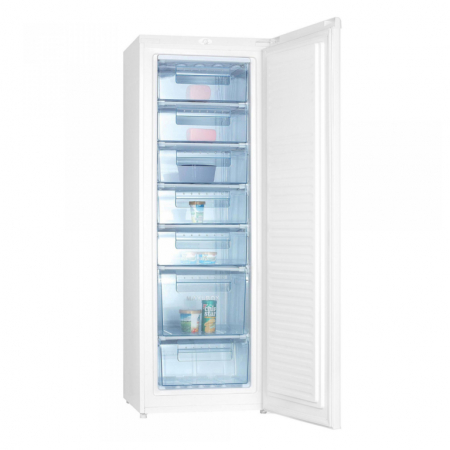 Congelatoare - Congelator Samus SC337E, 242 litri, clasa E, inaltime 170 cm, termostat reglabil, compartiment Big Box, Alb