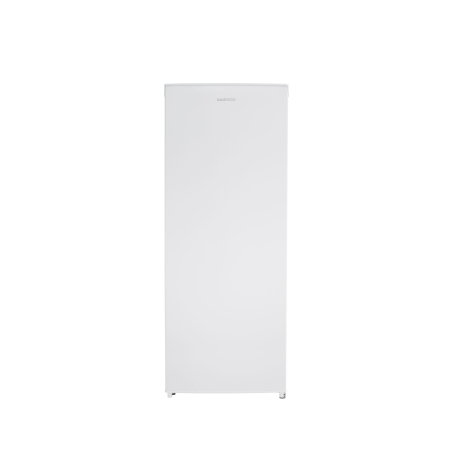 Marelvi - Congelator vertical Daewoo, de tip Static, capacitate neta 160L, 5 sertare, control mecanic al temperaturii, clasa energetica E, culoare Alb