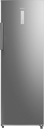Congelatoare - Congelator vertical Tesla RU2400FMXE, 238l, Full NO frost, Clasa E, Functie frigider, Display, H 172, Inox
