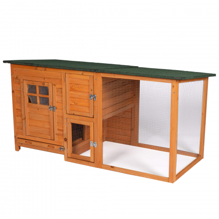 ZOOTEHNIE - Cotet (tarc) pentru pasari Micul Fermier 1.6x0.75x0.8m, lemn GF-2342