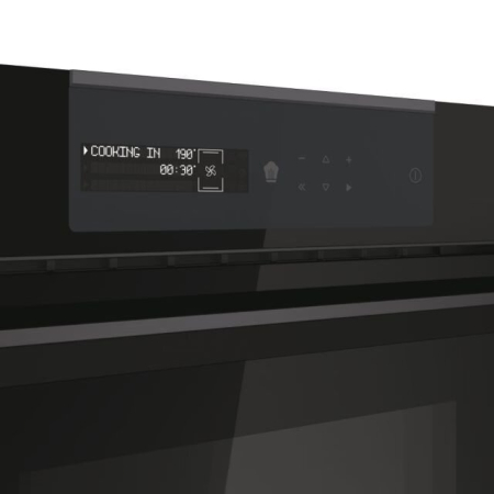 Cuptor compact incorporabil Haier, 33703272 Electric, 34 l, Curatare hidrolitica, Clasa A++, Grill, Interfata I-Message, Negru [4]