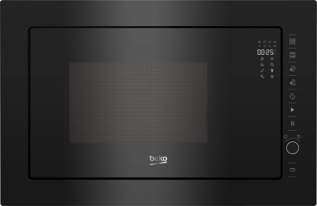 Electronice & Electrocasnice - Cuptor cu microunde incorporabil BEKO BMGB25333BG, 25 L, 900 W, 8 programe, Grill, Negru
