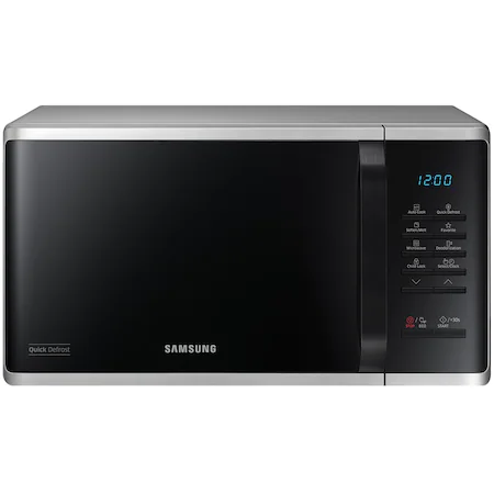 Marelvi - Cuptor cu microunde Samsung, 23l, 800W, Quick Defrost, Interior ceramic, Argintiu