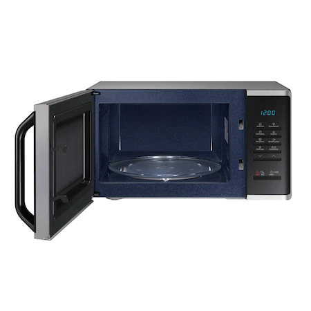 Cuptor cu microunde Samsung, 23l, 800W, Quick Defrost, Interior ceramic, Argintiu [4]